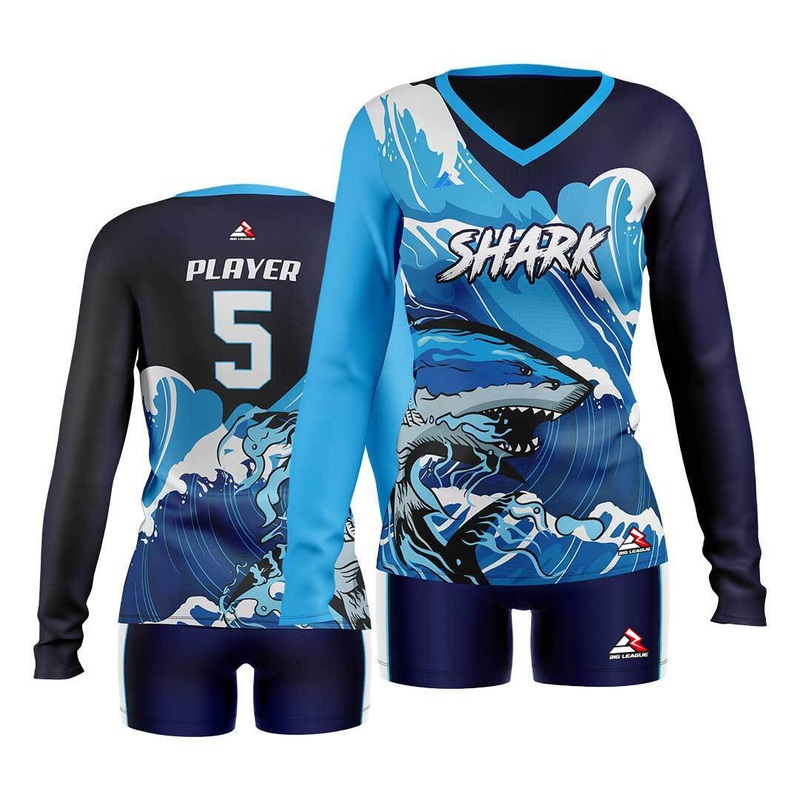 Shark – Volleyball|With Shorts|Without Shorts|Small|Medium|Large|XL|XXL|3XL|4XL|5XL|6XL|2T -Toddler|3T- Toddler|4T – Toddler|YXS|YS|YM|YL|YXL