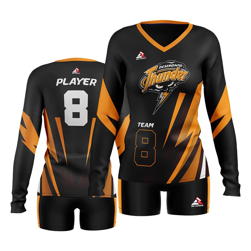 Thunder – Volleyball|With Shorts|Without Shorts|Small|Medium|Large|XL|XXL|3XL|4XL|5XL|6XL|2T -Toddler|3T- Toddler|4T – Toddler|YXS|YS|YM|YL|YXL