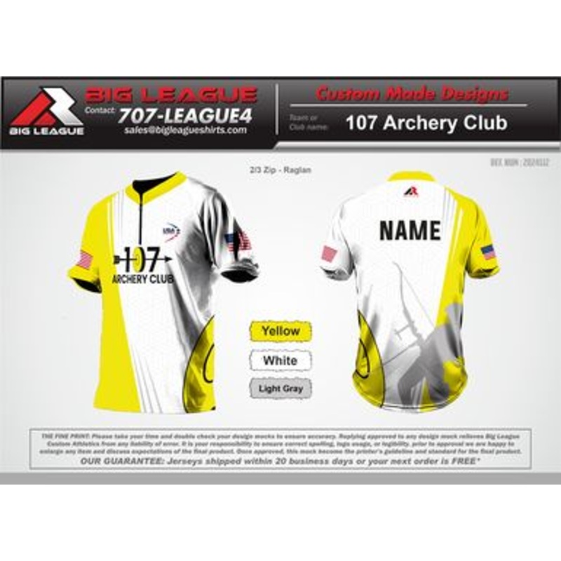 107 Archery Club Team Store|Quarter Zip