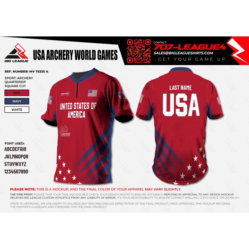 2025 USA Archery – World Games Finals – Free (Max: 1)