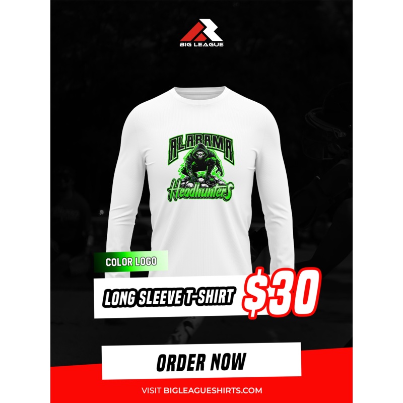 Alabama Head Hunters – Long Sleeve T-Shirt