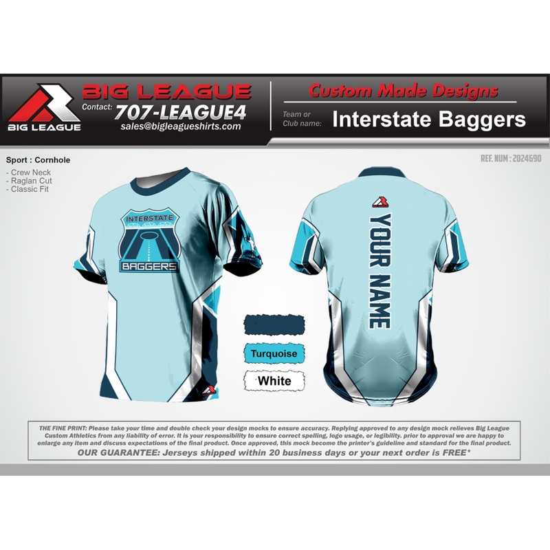 Interstate Baggers Team Store|Jersey