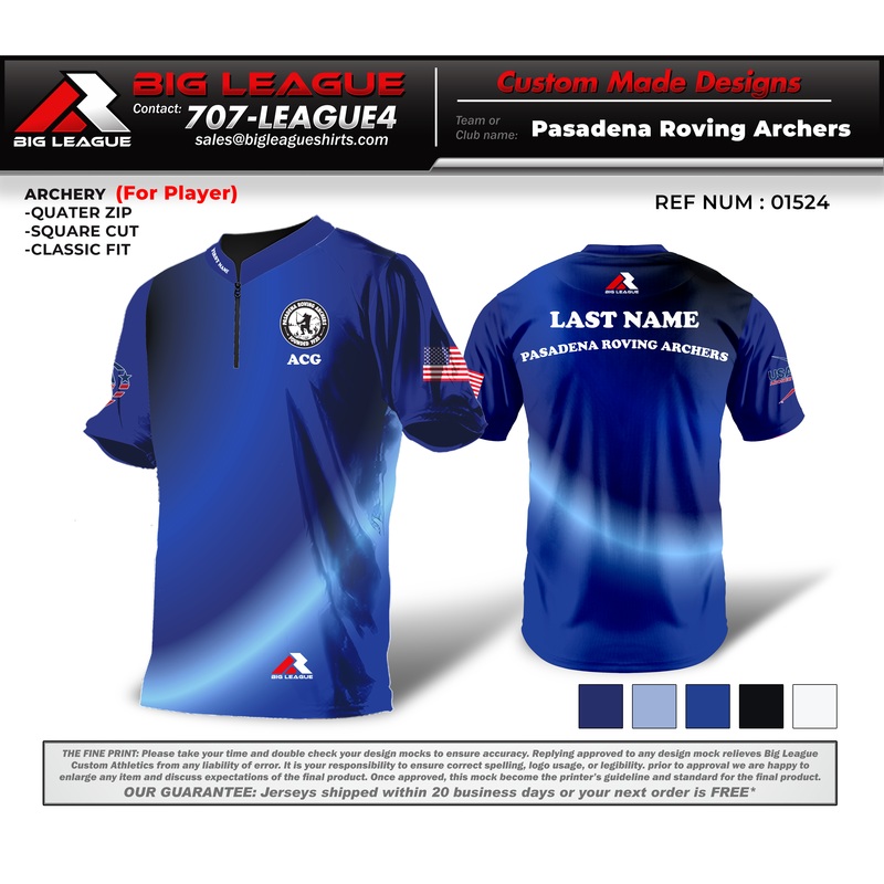 Pasadena Roving Archers Team Store