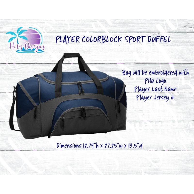 PHU BB 23 Player Duffle Bag