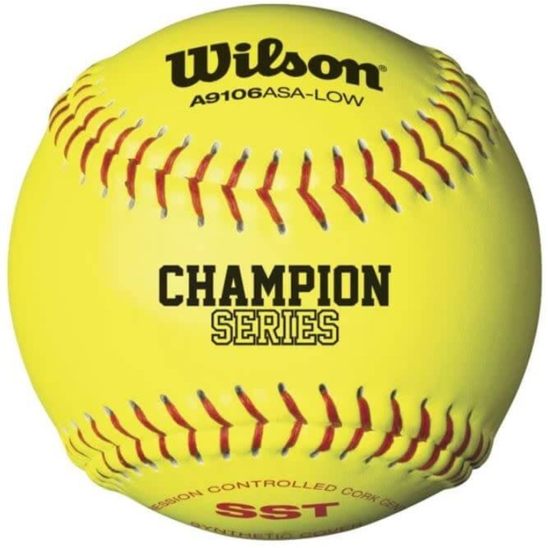Wilson 11 ASA Leather Softball Indiv