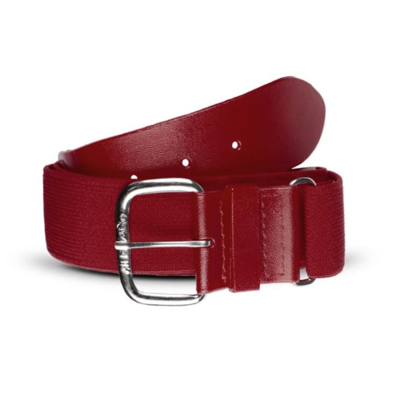 All-Star 1-1/2  Helix Adjustable Elastic Belt  Cardinal
