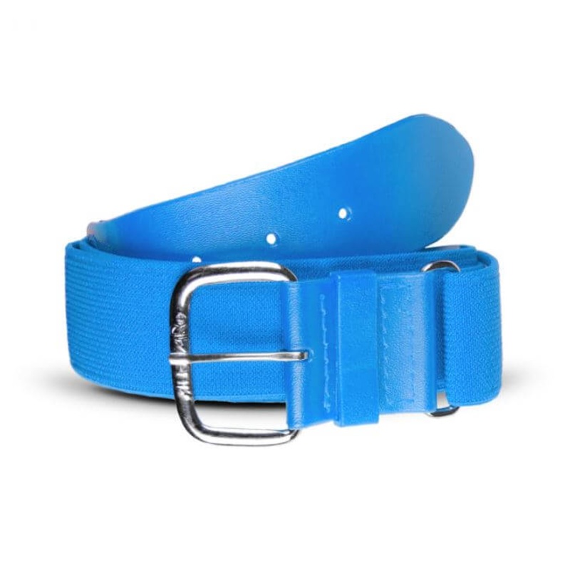 All-Star 1-1/2  Helix Adjustable Elastic Belt Columbia Blue