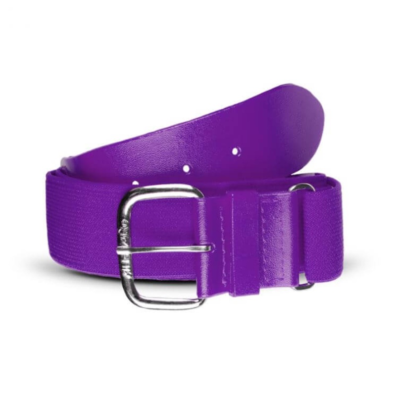 All-Star 1-1/2  Helix Adjustable Elastic Belt Purple