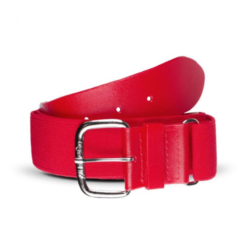 All-Star 1-1/2  Helix Adjustable Elastic Belt Scarlet