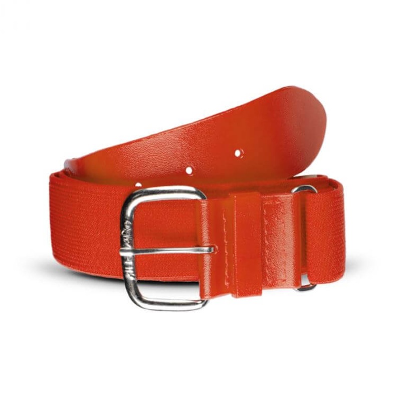 All-Star 1-1/2  Helix Adjustable Elastic Belt Texas Orange
