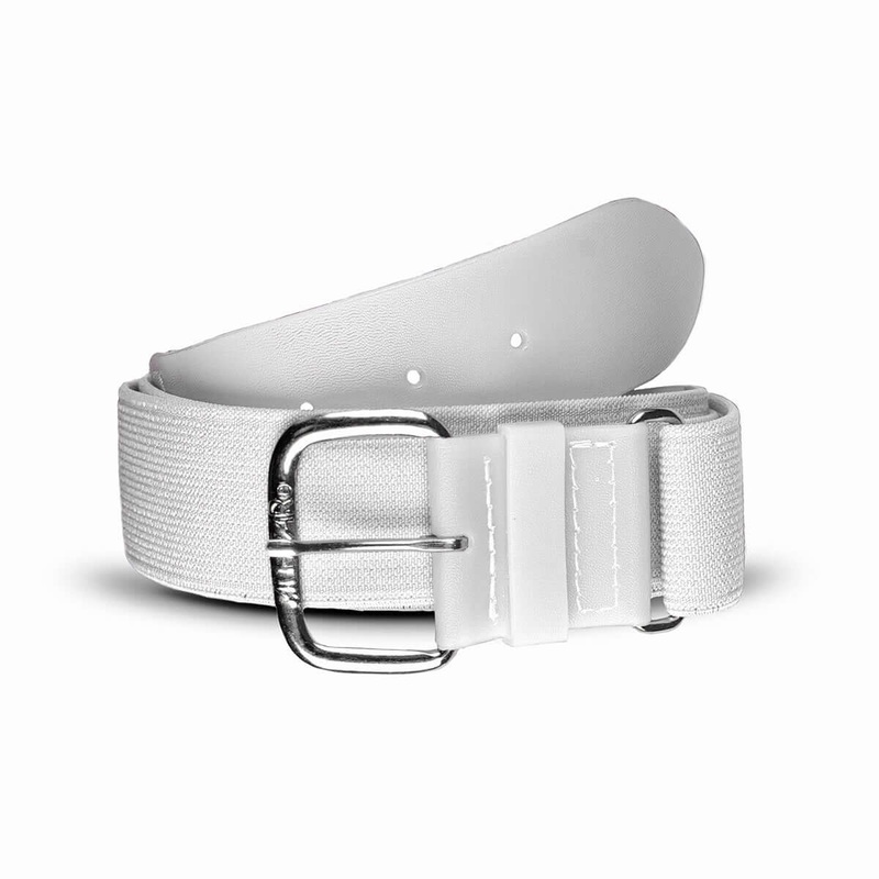All-Star 1-1/2  Helix Adjustable Elastic Belt White