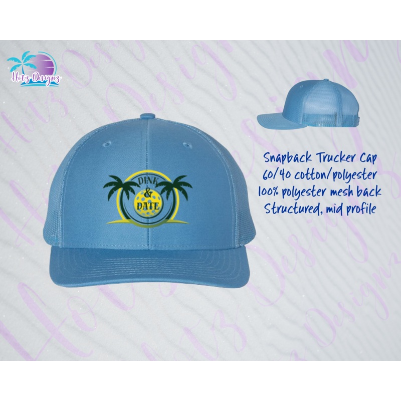 Dink & Date Logo Cap