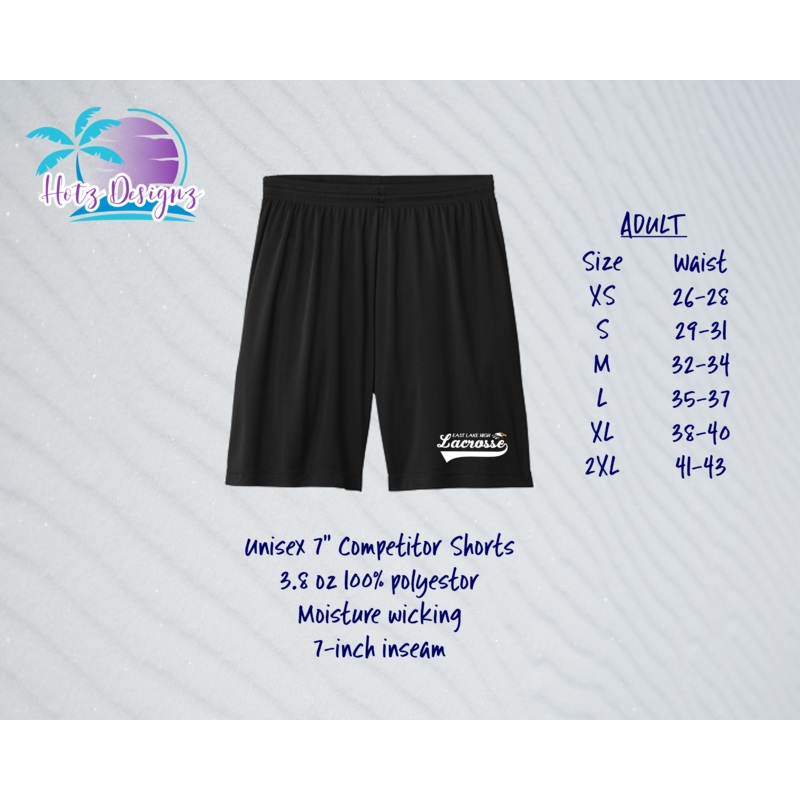 ELHS 25 Lacrosse Unisex Shorts