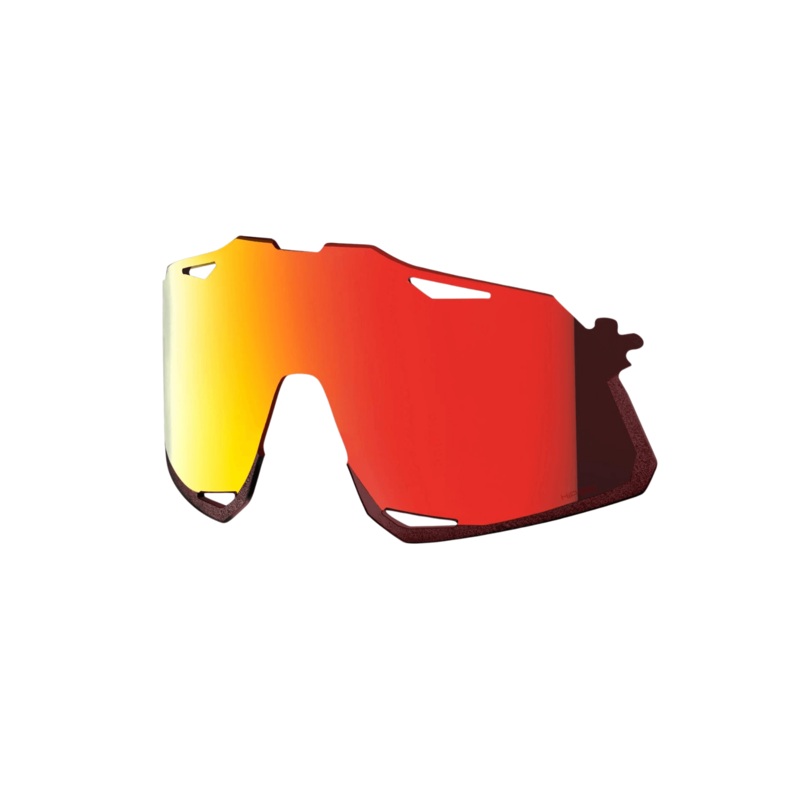 100% HYPERCRAFT Polycarbonate Replacement Lens –  HiPER Red Multilayer Mirror