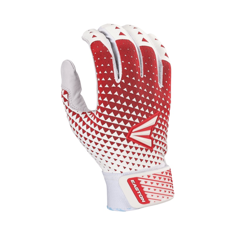 Easton Womens Ghost Nx Fastpitch Batting Gloves – White/Red