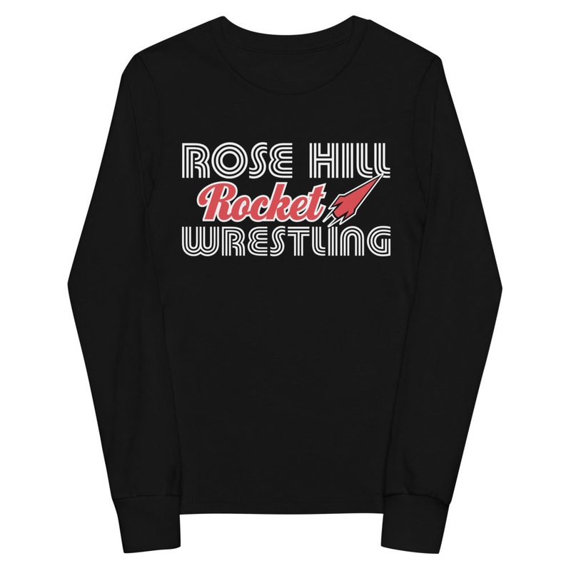 Rose Hill Wrestling Youth long sleeve tee