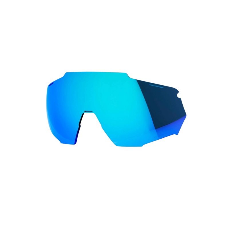 100% RACETRAP 3.0 Replacement Lens – HiPER Blue Multilayer Mirror