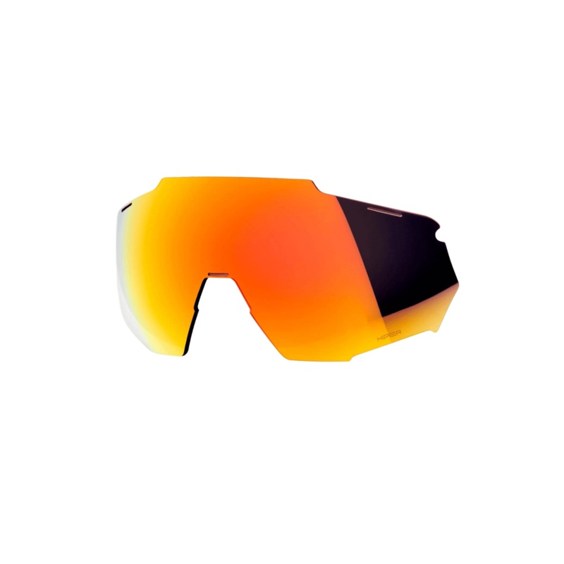 100% RACETRAP 3.0 Replacement Lens – HiPER Red Multilayer Mirror