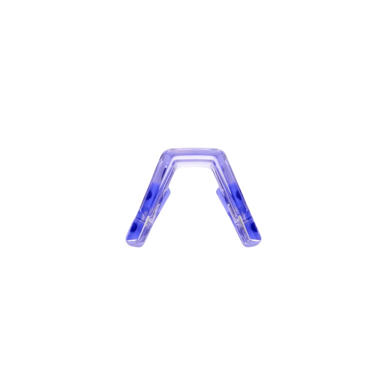 100% SPEEDCRAFT XS Nose Bridge Kit – Short – Polished Translucent Lavender