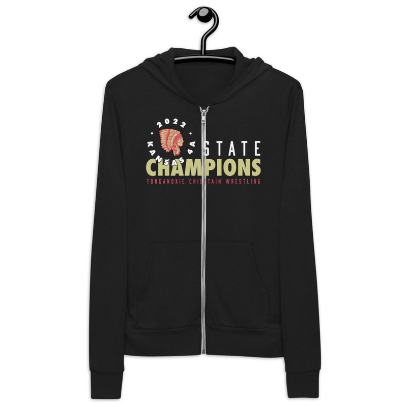 Tonganoxie Unisex Zip Hoodie|XS|S|M|L|XL|2XL