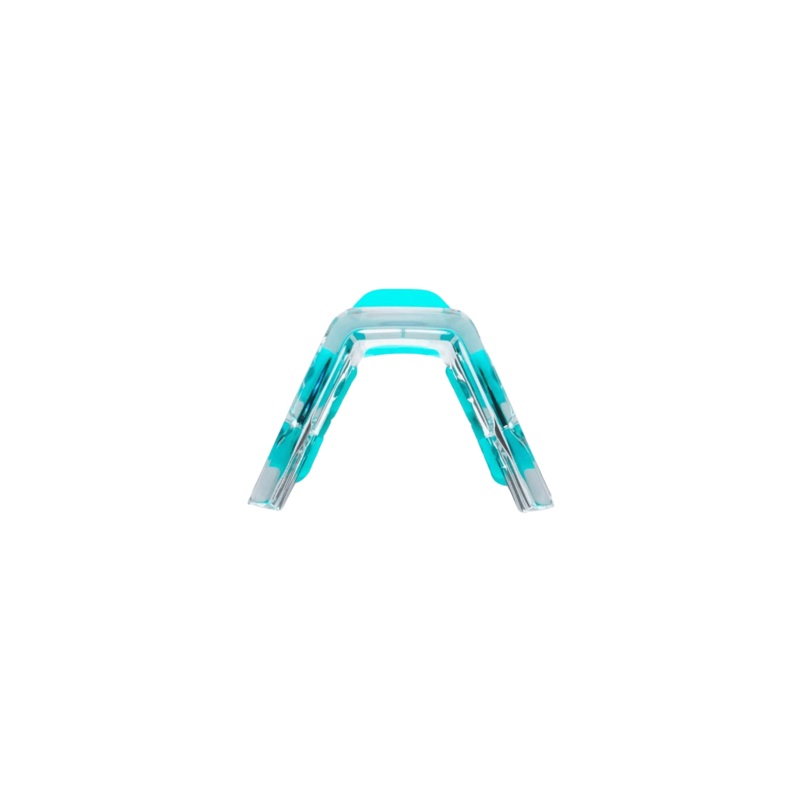 100% SPEEDCRAFT SL Nose Bridge Kit – Short – Polished Translucent Mint