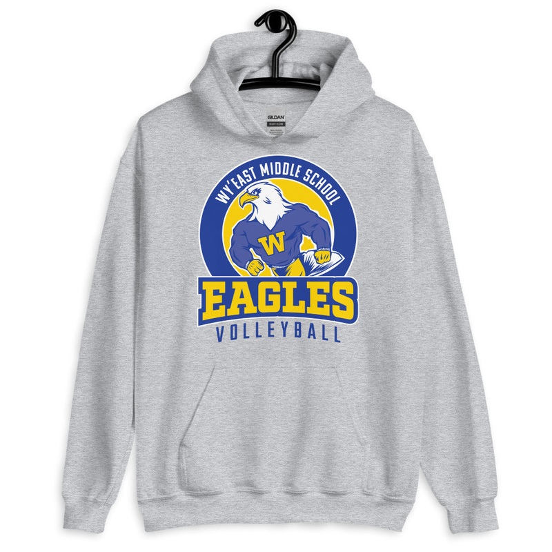 Wy’East Volleyball Unisex Hoodie