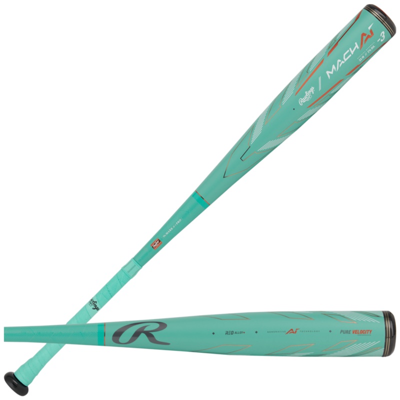 2024 Rawlings Mach AI -3 (2 5/8 Barrel)  BBCOR Demo Bat