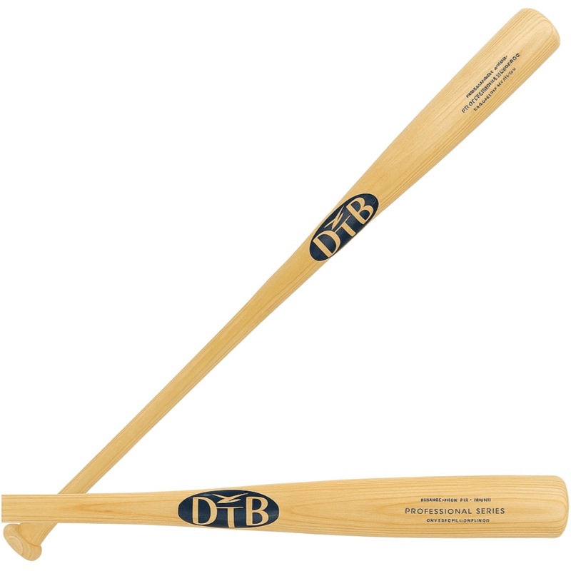 Dove Tail Bats DT243-SD Birch Carbon Logo Tan Wood Baseball Bat