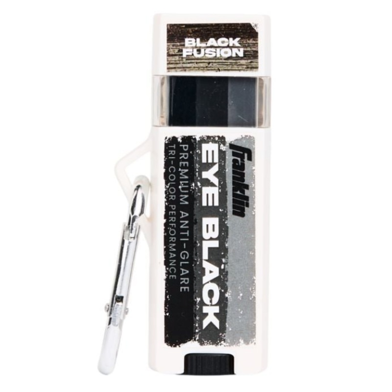 Franklin MLB Colored Eye Black Black Fusion