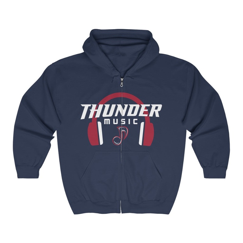 SJA Music Unisex Heavy Blend Full Zip Hooded Sweatshirt