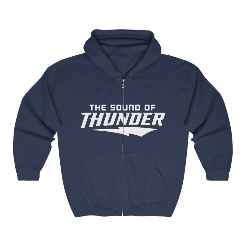 SJA Thunder Unisex Heavy Blend Full Zip Hooded Sweatshirt