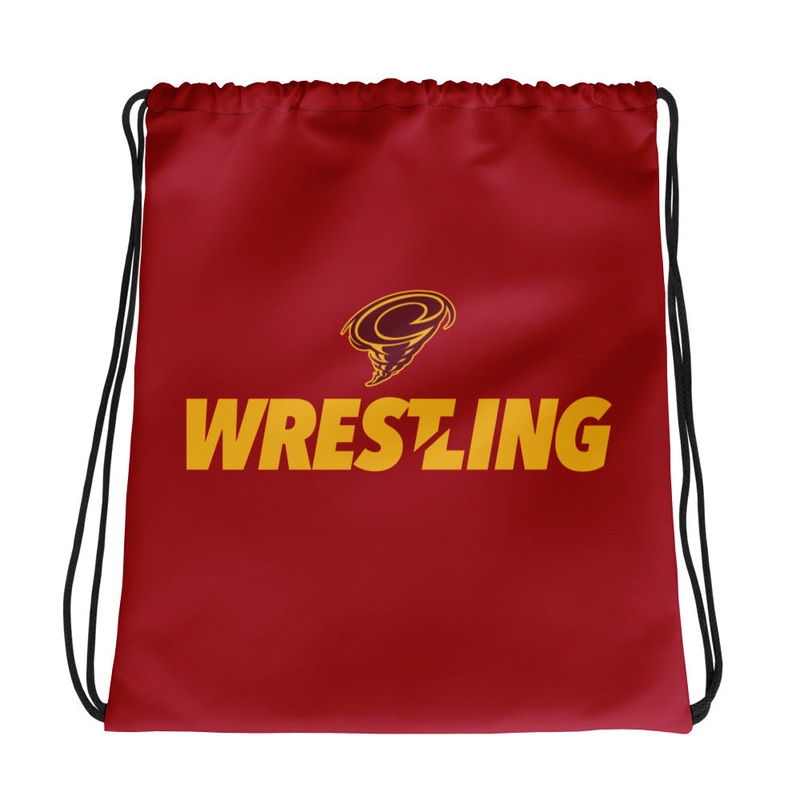 Denver Pride Wrestling Drawstring Bag