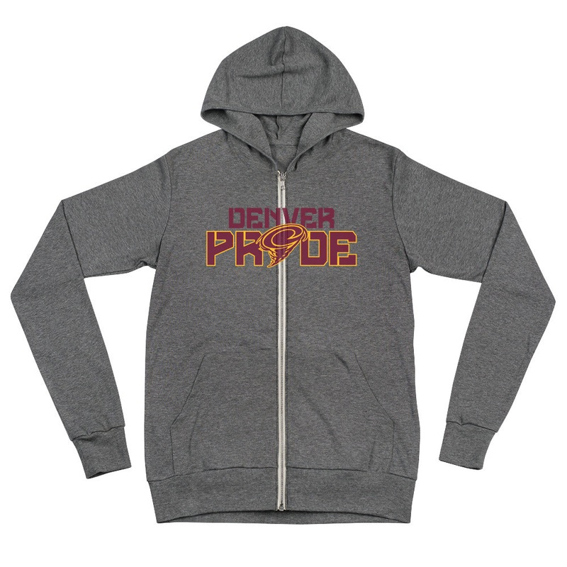 Denver Pride Zip Hoodie|XS|S|M|L|XL|2XL