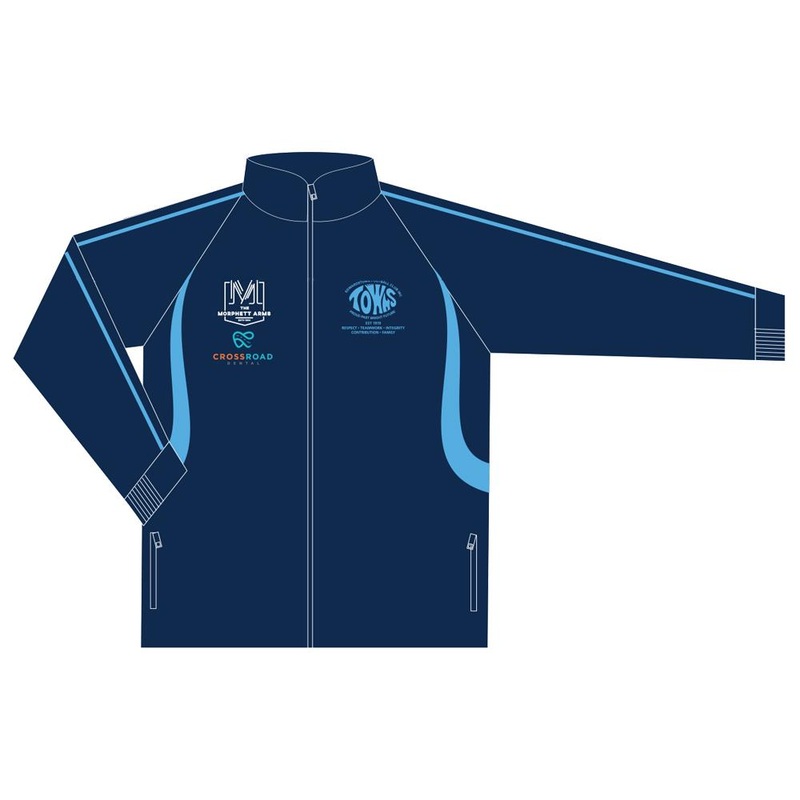 Edwardstown FC | Track Jacket|6|8|10|12|14|XS|S|M|L|XL|2XL|3XL|5XL