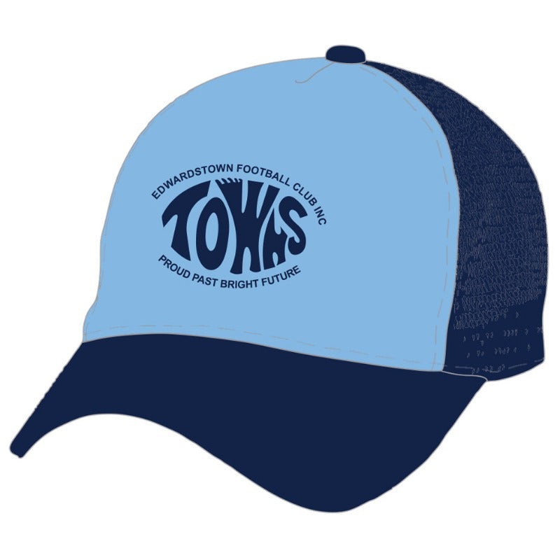 Edwardstown FC | Trucker Cap – Navy/Sky