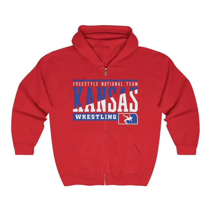 USAW KS Freestyle Unisex Heavy Blend Full Zip Hooded Sweatshirt