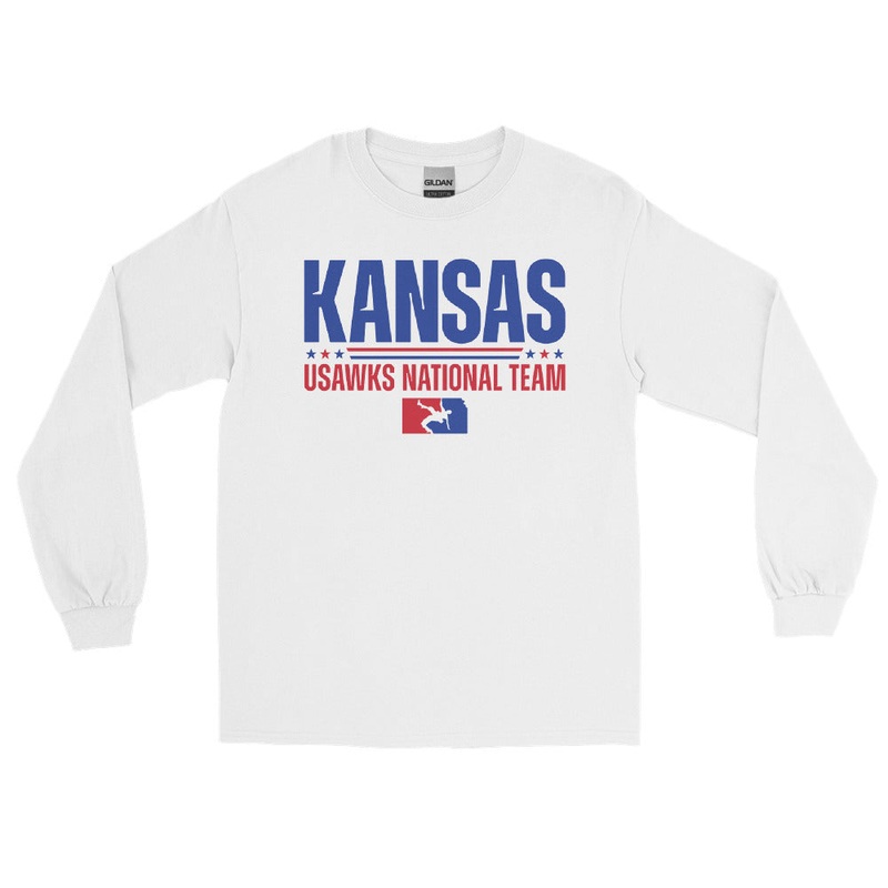 USAW KS National Team Mens Long Sleeve Shirt