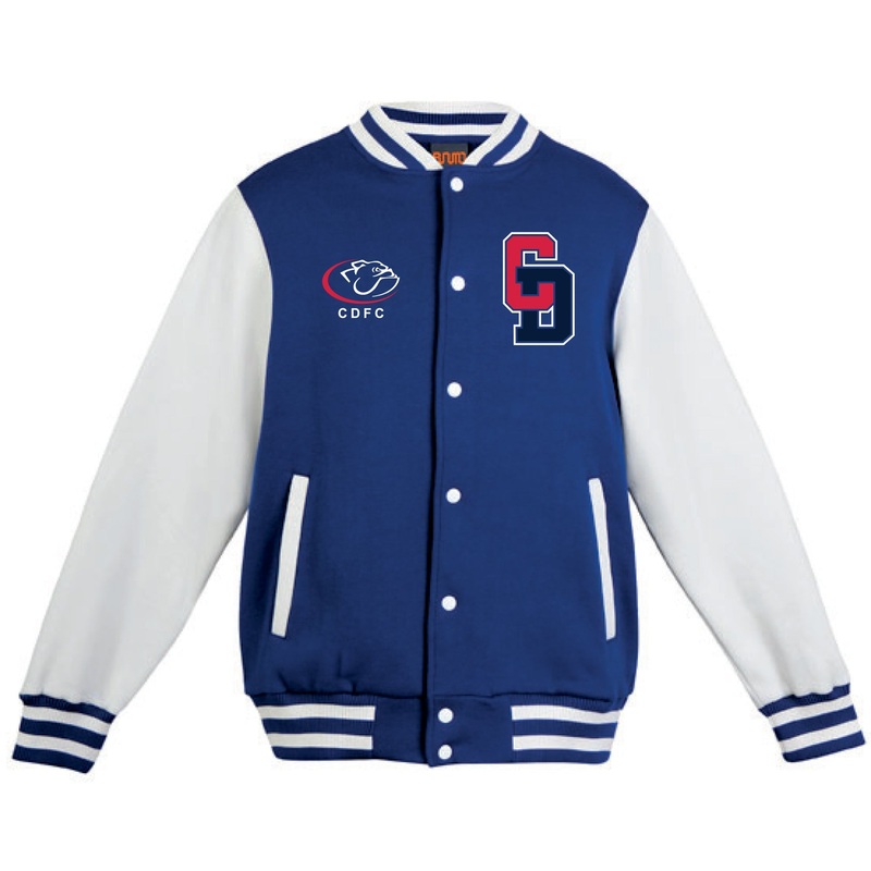 Central District FC | Varsity Jacket – Unisex