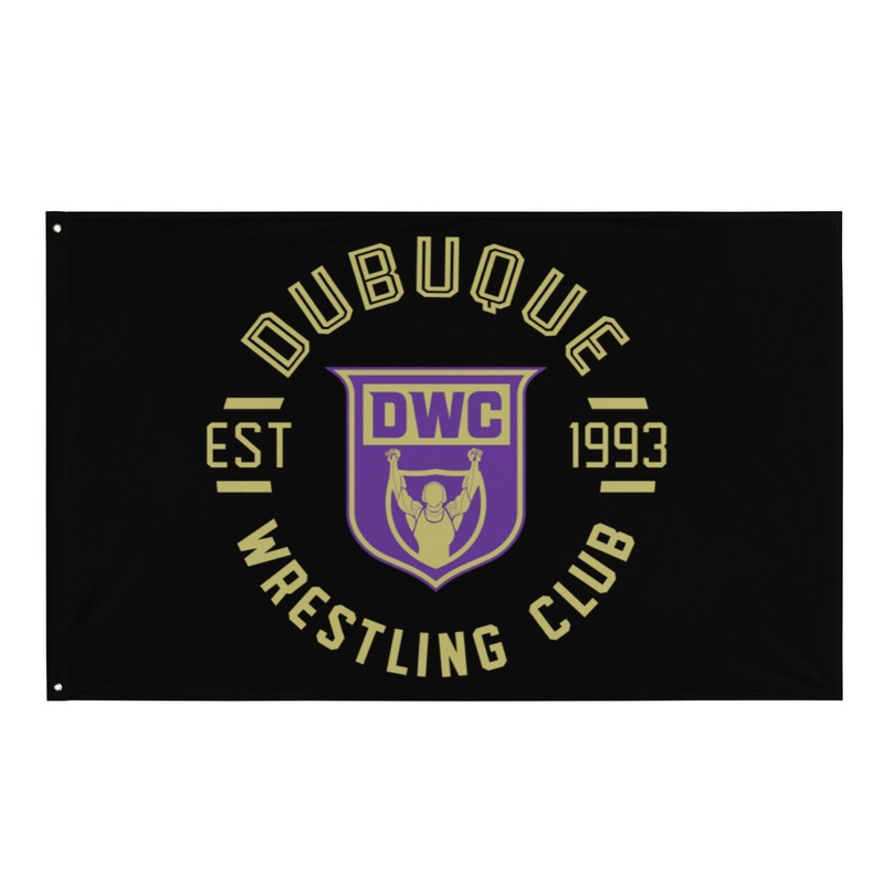 Dubuque Wrestling Club Flag
