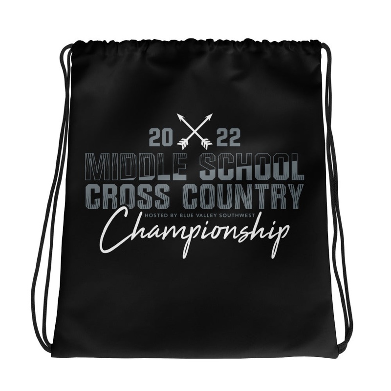 ’22 Middle School XC Championship Drawstring bag