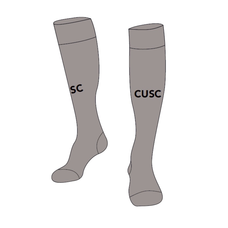 Cumberland United FC | Goal Keeper Socks – Grey