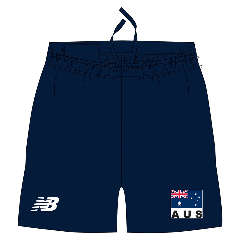 Volleyball Australia | NB Unisex Travel Shorts – Navy