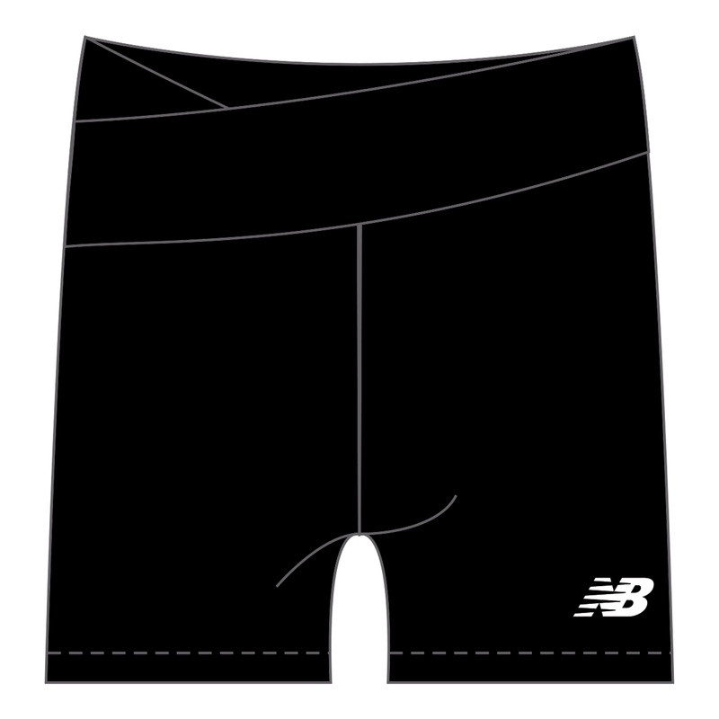 Volleyball Australia | NB Womens 5 Bike Shorts – Black