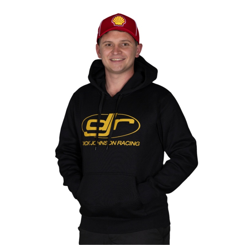 Dick Johnson Racing | Lifestyle Hoodie – Black – Unisex