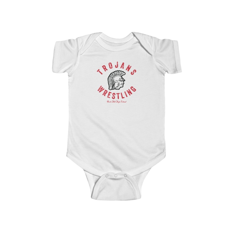 Infant Fine Jersey Bodysuit|White|6M|12M|18M|24M
