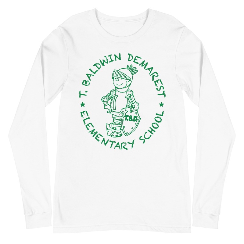 T. Baldwin Demarest Elementary School Adult Long Sleeve Tee