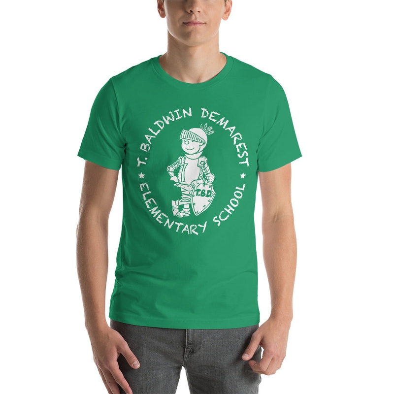 T. Baldwin Demarest Elementary School Adult t-shirt