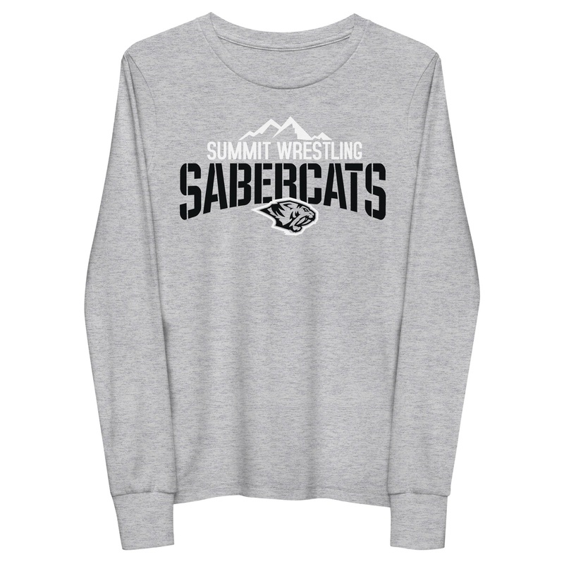 Summit Wrestling Sabercats Youth long sleeve tee