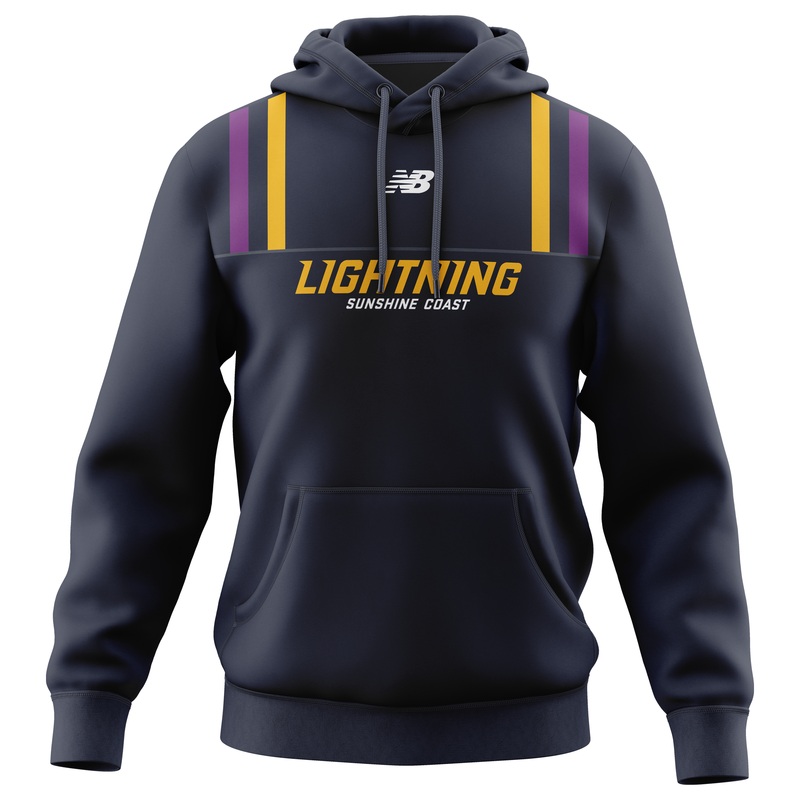 Sunshine Coast Lightning | Retro Hoodie – Unisex