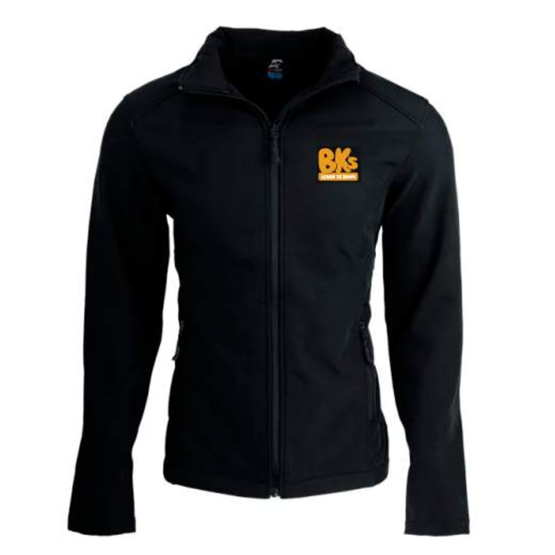 BK Learn To Swim | STAFF Softshell Jacket – Mens